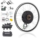 PEXMOR Electric Bike Conversion Kit, 48V 1200W E-Bike Conversion Kit, 26" Rear Wheel Ebike Hub Motor Kit Upgrade 3 Mode Controller w/PAS/LCD Display/Twist Throttle Electric Bicycle Ebike Kit