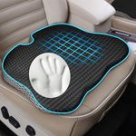 SKYNY Car Seat Cushion for driving,Office Chair Cushions Non-Slip Sciatica & Lower Back Tailbone Pain Relief Chair Pillow Pad,Memory Foam Seat Cushion for Car Seat Driver Truck Desk Wheelchair