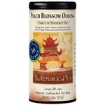 The Republic Of Tea Peach Blossom Oolong Tea, 36 Tea Bag Tin