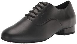 Very Fine Men's Dante Ballroom Salsa Tango Waltz Latin Smooth Swing Dance Shoe, Black, 9