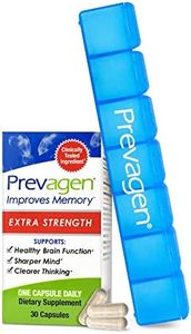 Prevagen Improves Memory Extra Strength 20mg, 30 Capsules with Apoaequorin & Vitamin D | Brain Supplement for Better Brain Health, Supports Healthy Brain Function & Clarity