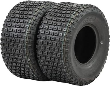Hakuba Sentinel Offroad ATV/UTV Tires 18x9.5-8, 4PR/TL (4 Ply, Tubeless) Sport ATV Tires 18x9 5 8 All-Terrain ATV tires (Set of 2, Tires)