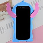 Cases for iPhone 8 Plus/7 Plus/6S Plus /6 Plus Case, Lilo Stitch Cute 3D Cartoon Unique Soft Silicone Animal Shockproof Anti-bump Protector Boys Kids Girls Gifts Cover Housing For iPhone 8/7/6 Plus