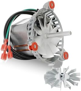 3-21-08639 Combustion Blower Motor Replacement for Harman P68, XXV, P43, P61, P38 – Includes Single Paddle Fan Blade, Perfect for Harman Advance, Accentra 52i & Accentra | Pellet Stove Blowers