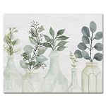 CounterArt "Nature's Greenery" Tempered Glass Counter Saver/Cutting Board 15" x 12" Made in the USA