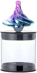 Magnetic Airflow Spinning Top – Wind-Powered Fidget Toy for Stress Relief & Focus – Aerodynamic Tornado Spinner with Magnetic Base – Unique Desk Toy for Adults and Kids – Perfect Office Gift