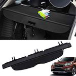 BNHHB Car Retractable Rear Trunk Parcel Shelf For Hon da CRV CR-V 2012-2016, Security Shield Cargo Luggage Security Cover Shade Shielding Organizer, Auto Shelves Accessories