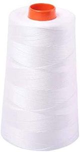 Aurifil 2021 50 Wt 100% Cotton Thread, 6,452 Yard Cone Natural White (4667)