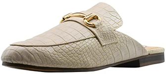 Steve Madden Kandi Slip-On Mule Taupe Croco 8 M