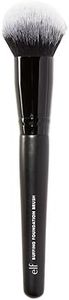 e.l.f. Buffing Foundation Brush, Soft, Synethic, Tapered, Versatile, Buffs, Blurs, Blends, Contours, Evenly Distributes Product, Ergonomically Designed, Wet or Dry Product