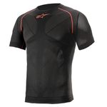 Alpinestars Ride Tech V2 SS Top Summer (Black/Red, M/L)