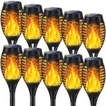 10Pack Solar Lights Outdoor, Solar 