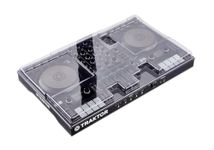 Decksaver Cover for Native Instruments Kontrol S4 MK3 - Super-Durable Polycarbonate Protective lid in Smoked Clear Colour, Made in The UK - The DJs' Choice for Unbeatable Protection