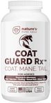 Extra Large. 2 Lbs. Coat Guard Rx™ Daily Preventative Powder for Horses - Coat and Skin Treatment & Dry Shampoo for Horses.
