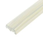 uxcell Mini Hot Glue Gun Sticks 12-inch x 0.27-inch for Glue Guns, Clear 10pcs