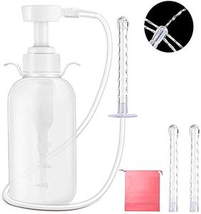 Reusable Vaginal Cleansing System Excellent Vaginal Cleanser Female Vaginal Rinse, Manual Pressure Clean, FDA Approved, 100% Safe, 300 ml Capacity Extra 2 Nozzle Tips (300ml)