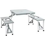 Outsunny Folding Picnic Table with 