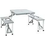 Outsunny Folding Picnic Table with 