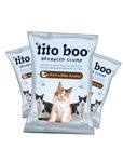 Tito Boo Scented Bentonite Cat Litter - 6 Kg - Pack of 3 - Total 18 Kg - All-Natural, Clumping, and Odor-Control Formula for Cats