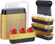 Mini Loaf Pans with Lids 100 Pack,L