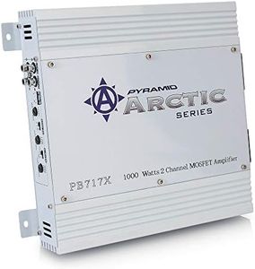 Pyramid PB717X 1,000-Watt Two-Channel MOSFET Arctic Series Amplifier