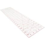 Janome XR-61 6x24 Imperial Design Template Quilting Ruler, Acrylic, 61x16x0.5 cm