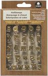 Walnut Hollow Hotstamps Lowercase Alphabet Branding and Personalization Set for Wood and Other Surfaces