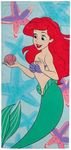 Jay Franco Disney The Little Mermaid Ariel Towel - For Bath, Beach & Pool - 100% Cotton, 71cm x 147cm