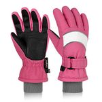 Unigear Kids Ski Gloves, Waterproof Winter Cold Weather Snowboard Snow Gloves, Fit Both Boys & Girls