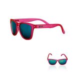 Goodr OG Sunglasses, Pink/Teal