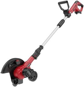 Brushless Lawn Edger Compatible with Milwaukee 18v Battery, Electric Cordless Edger/Trencher (Tool ONLY) 9’’ Blade, 3 Position Adjustable Depth, 180°Handle, Lightweight with Rear Wheel for Landscaping