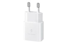 Samsung Original 15W Single Port, Type-C Charger (Cable not Included), White