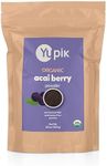 Yupik Organic Acai Berry Powder Superfood, 8.8 Ounce, Non-GMO, Vegan, Gluten-Free, Pack of 1