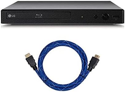 LG BP175 Blu-Ray DVD Player, with HDMI Port Bundle (Comes with a 6 Foot HDMI Cable)