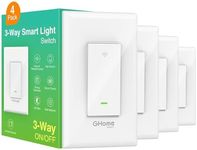 GHome Smart Switch, 3 Way Wi-Fi Lig