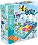 Logiquest - Zip City - English Version - A Game by Mixlore - 1-Player - 5 to 15-Minute Gameplay - A Puzzle Game for The Family - Kids and Adults - 8+