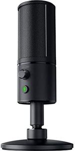 Razer Seiren X Desktop Cardioid Condenser Microphone, Black (RZ19-02290100-R3M1)