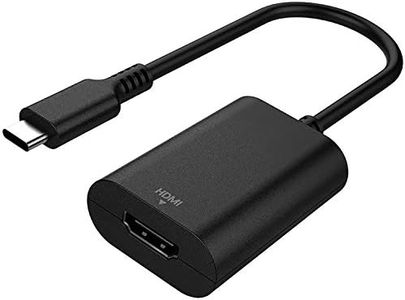 PHILIPS USB C to HDMI Adapter, Type C, 60 Hz, Unidirectional, Compact Design, Works with Smart TVs, Roku, Fire Stick, Blu Ray, Streaming Devices, Monitors, Projectors, Black, SWU7114A/27