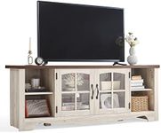 LINSY HOME Farmhouse TV Stand for 6