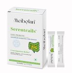 Meibotan Serentrails ​Sachet India First ​45 Billion Probiotic Blend Formulation designed by CSIR-IMTECH ​for Healthy digestion & IBS 1gm X 15 Sachet Orange Flavour (Men & Women)