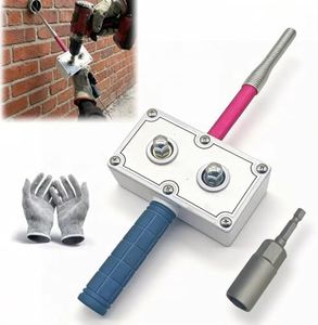Professional Electrician's Wire Pulling Assistant Tool, Portable Cable Threading Lead Tool, Automatic Wire Threader Machine for Conduit & Walls (be Used with Power Drill)