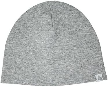 DefenderShield EMF Radiation Protection Beanie Cap - Blocks Wireless EMF & 5G Radiation (Gray Adult)