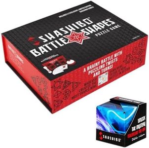 Shashibo Bundle Battle Shapes Magnetizing Puzzle Game and Holographic - Vapor