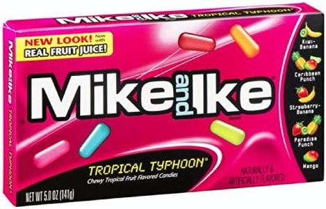 Mike and Ike Tropical Typhoon Candy, 5 -Ounce Boxes (Pack of 24)