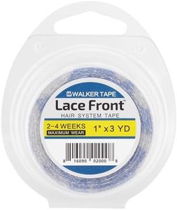 Ultra Hold Lace Front Waterproof Double-Sided Hair System Wig Tape(1 Inch X 3Metre)| All Weather Resistant| Hair System Lace Front Tape Easy To Use & Easy To Clean Up| Hold Upto 2-4 Weeks (Blue)