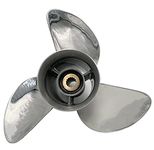 ARKDOZA 14 1/2x17 SS Props for Yamaha 150/175/200/220/225/250HP Outboards Stainless Steel Propeller 15 Spline Tooth RH