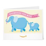 Amazon.co.uk eGift Card -Baby Elephants-Print