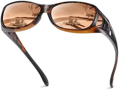 DUCO Wraparound Fitover Glasses Polarized Wear Over Sunglasses for Men Women UV Protection Sun Glasses Driving 8953
