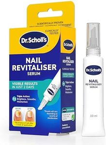 Dr. Scholl's Nail Revitaliser Serum 10ml - Visible Results in Just 2 Days, Triple Action: Brightens, Smooths and Moisturises, Nails and Toenails Damaged by Fungal Nail
