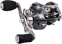 Sougayilang Baitcasting Reel, 11+1BB Baitcsters Fishing Reel, 18LB Carbon Fibre Drag, 7.0:1 Magnetic Brake System Fishing Reel for Freshwater and Saltwater Fishing-L